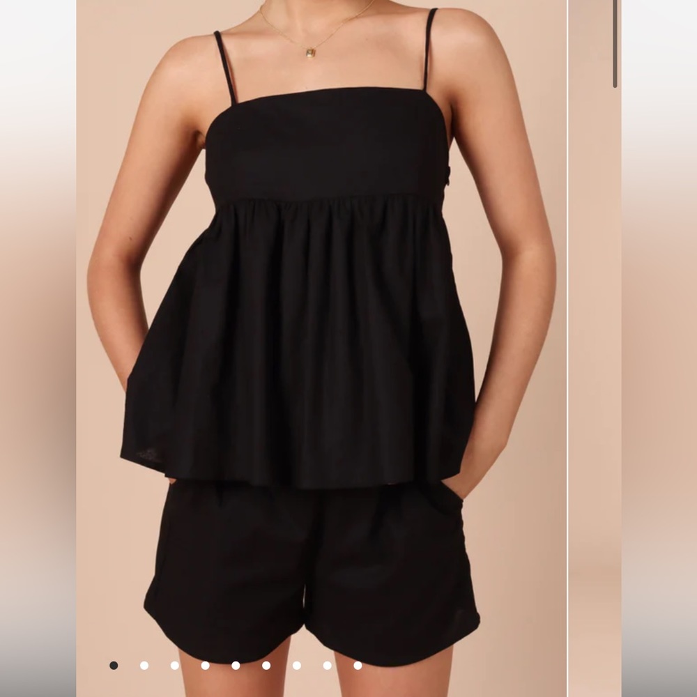 Black Two Piece Set